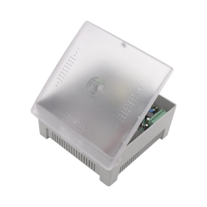 Fuente de Alimentación con Gabinete de 4 Salidas de 11 - 15 Vcc / 5 Amper / Soporta Batería de Respaldo / Voltaje de Entrada: 96 - 264 Vca / Soporta Protección