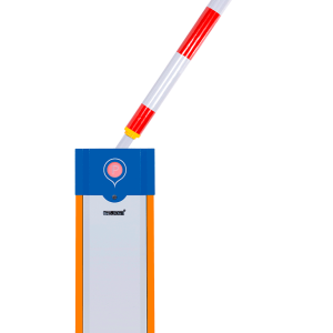 Barrera Vehicular izquierda de uso rudo / Servo Motor / Brazo cilíndrico cubierto de esponja de 3 metros / Velocidad de 1 segundo / Brazo Oscilante / Izquierda o Derecha / Sistema Anti-Impacto