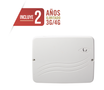 Panel de Alarma Cloud Híbrido 4G LTE / 8 Zonas Cableadas, 32 Inalámbricas / INCLUYE 2 AÑOS 3G/4GLTE ILIMITADOS / Programación 100% vía WEB / ALTA SEGURIDAD