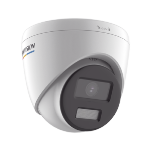 Turret IP 4 Megapixel / ACUSENSE Lite (Detección de Movimiento en Humanos y Vehículos) / Lente 2.8 mm / Luz Blanca 30 mts / Exterior IP67 / Micrófono Integrado / WDR 120 dB / PoE / MicroSD