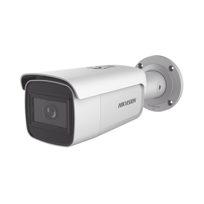 Bala IP 4 Megapixel / Lente 4 mm / 80 mts IR EXIR / Anticorrosión / IP67 / PoE / Videoanaliticos (Filtro de Falsas Alarmas) / WDR 120 dB / Onvif / microSD