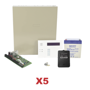 Kit de 5 Paneles VISTA48 con Bateria y Transformador