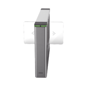 Torniquete Swing CENTRAL para Ampliar Numero de Carriles / Incluye Panel y Lectores de Tarjeta / TCP/IP Administrable por iVMS-4200 (Requiere Torniquete Izquierdo) / Carril de 90 cms / 6,000,000 MCBF / 12 Pares de IR