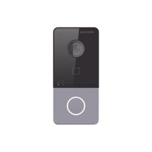 Videoportero IP 2 Megapixel / PoE Estandar / IP65 / Apertura desde Hik-connect / Soporta 1 Departamento y Hasta 6 Monitores / Soporta Tarjetas Mifare / 1 Salida Relay