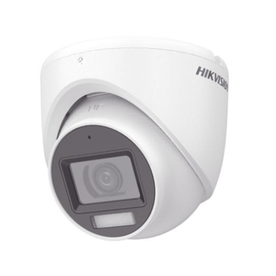 Turret TURBOHD 3K / Lente 2.8 mm / Dual Light (30 mts IR + 20 mts Luz Blanca) / Exterior IP67 / Micrófono Integrado / dWDR / 4 Tecnologias