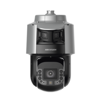 Domo PTZ IP 4 Megapixel con Cámara Panoramica 180º de 6 Megapixel / 42X Zoom / 300 mts IR y 30 mts Luz Blanca / IP67 / IK10 / Autoseguimiento / Wiper / Deep learning / Entrada-Salida de Audio y Alarma / Ultra Baja Iluminació