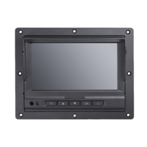 Monitor y Botones de 7" LCD / Compatible con DVR Móvil HIKVISION / Conector Tipo Aviación