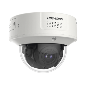 Domo IP 4 Megapixel / Lente Mot. 2.8 - 12 mm / 40 mts IR EXIR / IP67 / IK10 / H.265+ / Conteo de Personas por Detección de Rostro (Base de Datos) / WDR 140 dB / DeepinView / Micrófono Integrado