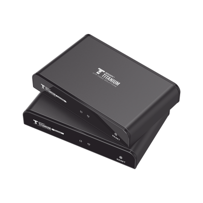 Kit Extensor HDMI para distancias de 120 metros / Resolución 1080P a 60Hz / Cat 6 / Soporta conexión Uno a Uno y Uno a Muchos / Soporta hasta 253 Rx / Salida Loop / Baja Latencia / Uso 24/7 / Soporta HDbitT / Compatible con Switch Gigabit