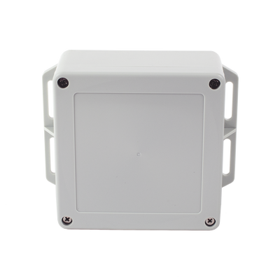 Gabinete Plástico Gris para Exterior (IP65) de 120 x 120 x 60 mm Cierre por Tornillos. - Image 4