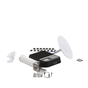 KIT Amplificador de señal celular 4G LTE, 3G y VOZ. Especial para cubrir áreas de hasta 4300 Metros Cuadrados por ser de grado comercial e industrial. Soporta múltiples operadores, tecnologías y usuarios.
