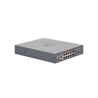 Switch cnMatrix EX2010-P capa 3 de 10 puertos(8 PoE Gigabit 802.3af/at, 2 SFP, 1 consola, 1 MNGMT, 1 USB) administración desde la Nube (MX-EX2010PXA-U) - Image 3