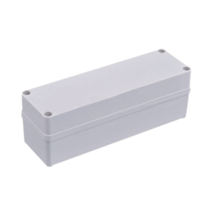 Gabinete Plástico para Exterior (IP65) de 248 x 77 x 87 mm Cierre por Tornillos.