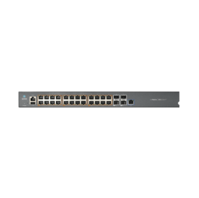 Switch cnMatrix EX2028-P capa 3 de 28 puertos (24 PoE Gigabit 802.3af/at, 4 SFP+) administración desde la Nube (MX-EX2028PxA-U)