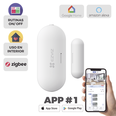 Contacto Magnético Inalambrico / Compatible con Kit de Alarmas EZVIZ / Uso en Interior / Protocolo Zigbee - Image 8