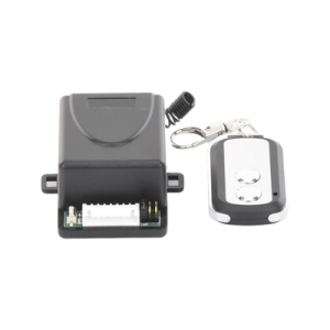Receptor con 2 Relevadores y Control Remoto hasta 50 metros.