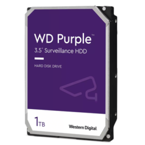 Disco Duro Purple de 1 TB / 5400 RPM / Optimizado para Soluciones de Videovigilancia / Uso 24-7