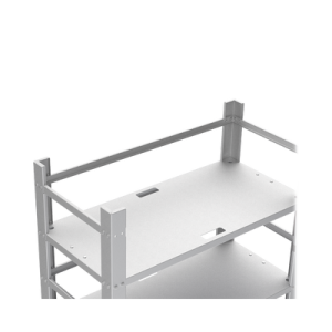 Estante Galvanizado de 3 Niveles para Instalación de 12 Baterías de Ciclo Profundo Similares