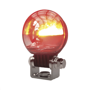 Luz LED límite de arco color rojo, para zonas de trabajo en montacargas y vehiculos