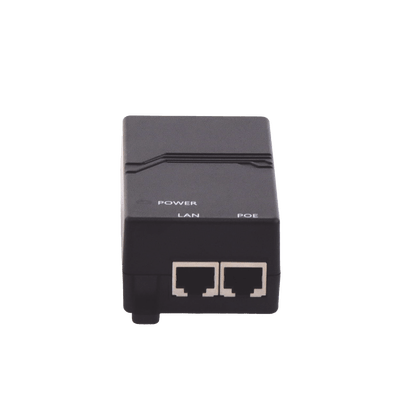 Inyector PoE Pasivo 48vcc Gigabit para APs Grandstream hasta 24W GWN7605, GWN7605LR, GWN7615, GWN7630, GWN7630LR, GWN7660, GWN7660LR y GWN7664.
