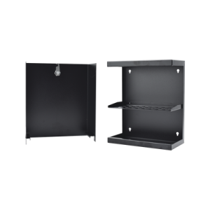 Gabinete con Punto de Consolidación de 24 Puertos, Compatible con conectores Keystone, Instalación en Pared o techo falso