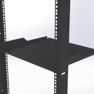 Charola para soportar equipos en Rack de 19" y 39 cm de Profundidad, 1U, Juego de 2 piezas iguales