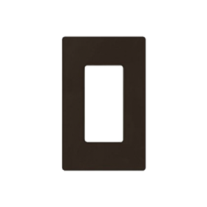 Placa de pared color café, para un Control Remoto PICO, switch o atenuador.