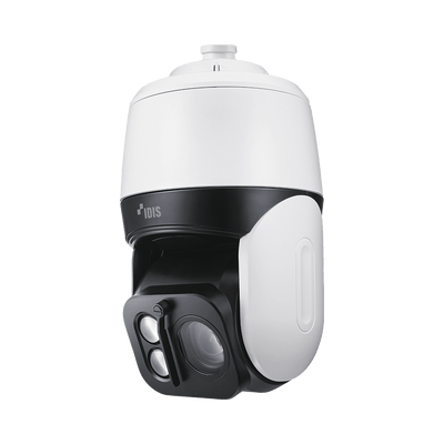 PTZ IP 8MP | Lente 6.5 - 202mm | 31X de Zoom | 200m IR | Estabilizador de imagen EIS | WDR Real 120 dB | Exterior IP66 | IK10 | MicroSD Hasta 256GB | Hi-PoE