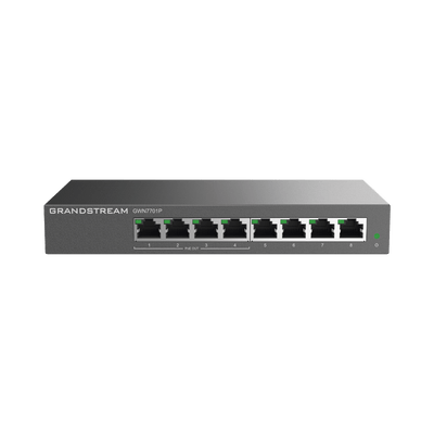 Switch PoE+ Gigabit No Administrable / 8 puertos 10/100/1000 Mbps / 4 puertos PoE+ / hasta 60W - Image 4
