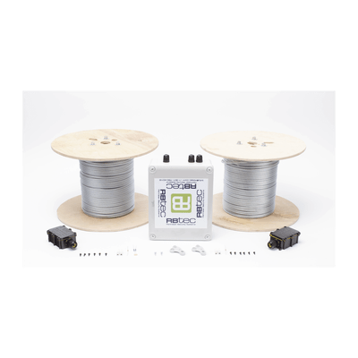 Kit de Cable Sensor Perimetral Para Cercas Ciclonicas IRONCLAD/ 305 METROS / 2 ZONAS; 152 METROS POR ZONA / Sin Falsas Alarmas por Viento / TODO Incluido TARJETA LPU400/ Calibración por Software - Image 5