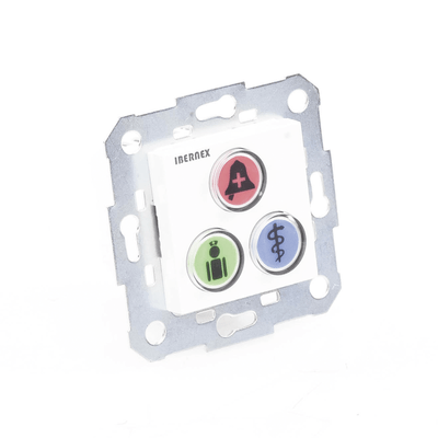 Modulo de 3 Botones iluminados / Alarma / Cancelar y Código Azul / BUS RS485 / Compatible con NX0019/B, NX1021 Y NX0015 - Image 5