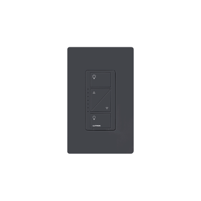 Atenuador de pared. Aumenta/Disminuye Intensidad de Iluminación. No requiere cable neutro. 150W LED / 600W INC/HAL