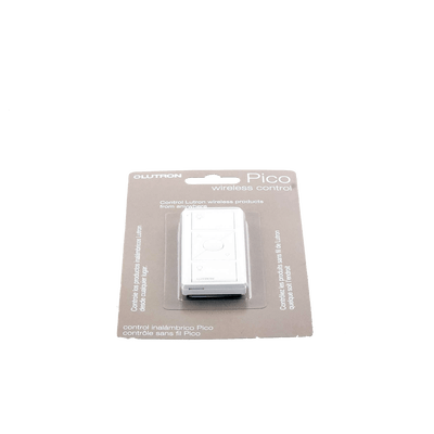 Control remoto PICO 3 botones encender/apagar, subir/bajar intensidad, color blanco, complemente con un atenuador Caseta, RA2, RadioRa2. - Image 2