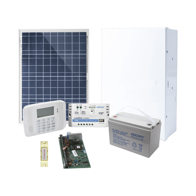 Sistema de Alarma VISTA48LA Alimentado por Celda Solar, incluye Teclado con Receptor Inalambrico