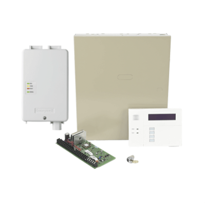 Kit de alarma VISTA48LA con Teclado Alfanumérico con receptor inalámbrico y Comunicador GSM LTEXA