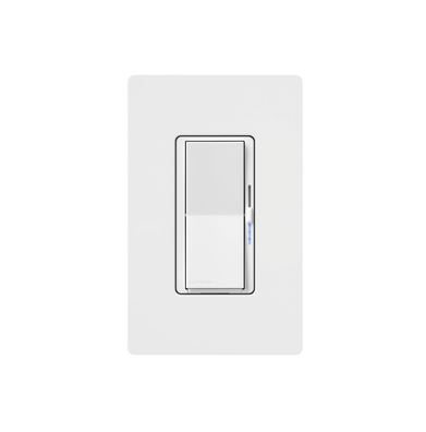 Atenuador de pared. Aumenta/Disminuye Intensidad de Iluminación. No requiere cable neutro. 150W LED / 600W INC/HAL