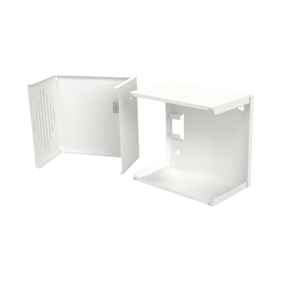 Gabinete para Resguardo de Sirena de 30 W (SF581A o SF581L No incluida), Preparación para Tamper (No incluido).