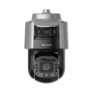 [TandemVu] Domo PTZ IP 4 Megapixel con Cámara Panoramica 4 Megapixel / 42X Zoom / 300 mts IR y 30 mts Luz Blanca / IP67 / IK10 / Autoseguimiento / Wiper / Deep learning / Entrada-Salida de Audio y Alarma / Ultra Baja Iluminación / microSD
