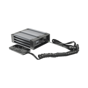 Sirena Vehicular de 100W de Potencia, Con Controlador Unimando Para Tonos, 2 Salidas Auxiliares y Microfono