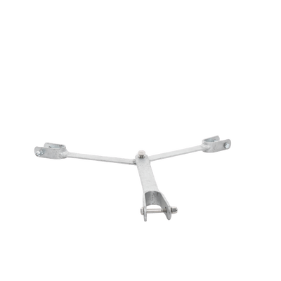 Brida para sujeción de retenida compatible con tramos STZ45G, Galvanizado por Inmersión en Caliente. - Image 2