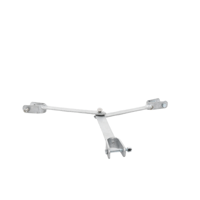 Brida para sujeción de retenida compatible con tramos STZ45G, Galvanizado por Inmersión en Caliente. - Image 4