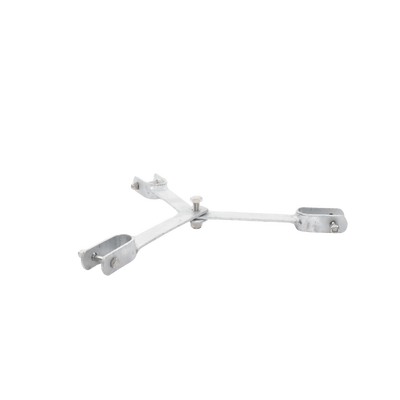 Brida para sujeción de retenida compatible con tramos STZ35G, Galvanizado por Inmersión en Caliente. - Image 2