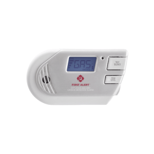 Detector Combo de Combinación de Gases Explosivos: Metano (GN), Propano (LP) y Monóxido de Carbono (CO), Con Pantalla Digital Retroiluminada, 120 Vca y Batería de Respaldo