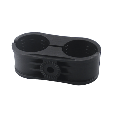Paquete de 10 Sujetadores Plasticos Para Cable Coaxial de 2-1/4"