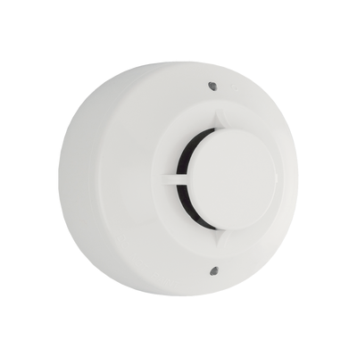 Detector inalámbrico de Humo serie SWIFT, Compatible con Paneles Direccionables. Incluye Base