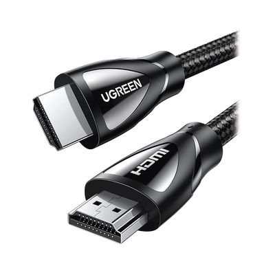 Cable HDMI 2.1 de Nylon Trenzado / 5 Metros / 8K@60Hz/4K@120Hz / eARC (Canal de Retorno de Audio / HDR10+ / VVR / HEC (Canal Ethernet HDMI) / ALLM / 3D / Dolby Atmos / Dolby Visión / 48 Gbps / Mayor Duración.