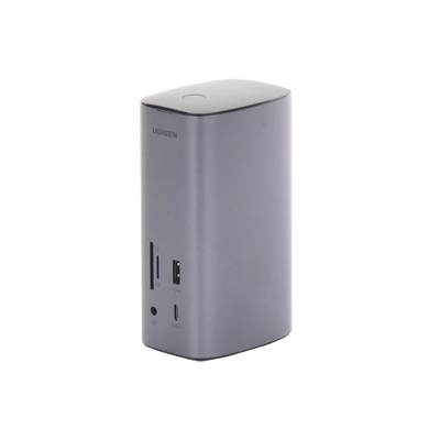 HUB USB-C (Docking Revodok Pro) 12 en 1 | 2 USB-A 3.0 | 1 USB-C PD Carga 100W | 1 USB-A 3.1 | 1 USB-C 3.1 | HDMI 4K | HDMI 8K Ultra HD | Display Port 4K | RJ45 (Gigabit) | Lector Tarjeta SD + Micro SD (TF) | Jack Audio 3.5mm. - Image 4