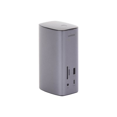 HUB USB-C (Docking Revodok Pro) 12 en 1 | 2 USB-A 3.0 | 1 USB-C PD Carga 100W | 1 USB-A 3.1 | 1 USB-C 3.1 | HDMI 4K | HDMI 8K Ultra HD | Display Port 4K | RJ45 (Gigabit) | Lector Tarjeta SD + Micro SD (TF) | Jack Audio 3.5mm. - Image 2
