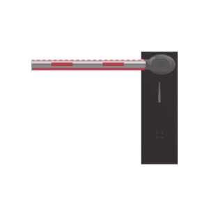 Barrera Vehicular DERECHA / Brazo con Iluminación LED Rojo/Verde de 4 mts Incluido / 3 Seg para Apertura / Cierre Automático con Tiempo Configurable / 2,500,000 MCBF / Compatible con Cualquier Control de Acceso