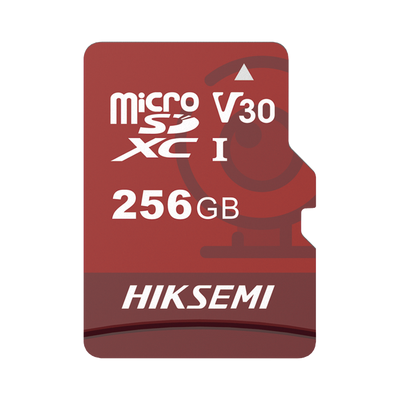 Memoria microSD / Clase 10 de 256 GB / Especializada Para Videovigilancia (Uso 24/7) / Compatibles con cámaras HIKVISION y Otras Marcas / 95 MB/s Lectura / 55 MB/s Escritura